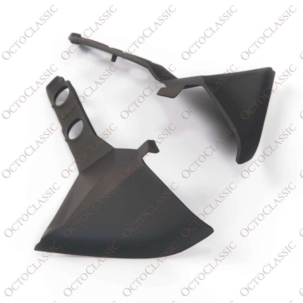 Honda Civic Hatchback EF Rear Roof Wing Covers Set Of 2 Black Honda Civic Hatchback EF Rear Roof Wing Covers Set Of 2 Black