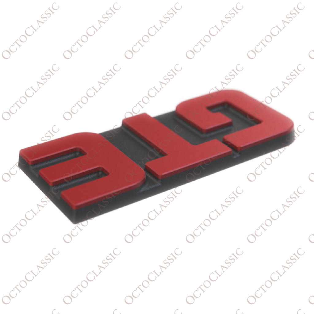 Insignia Renault 5 GTE Logo Negro / Rojo 7700778529 Insignia Renault 5 GTE Logo Negro / Rojo 7700778529