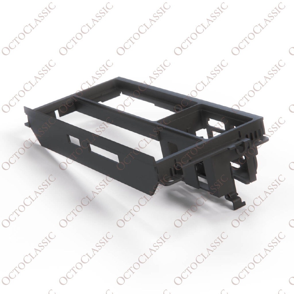BMW E34 Marco Radio Reloj Climatcontrol Soporte Negro 62131384141 BMW E34 Marco Radio Reloj Climatcontrol Soporte Negro 62131384141