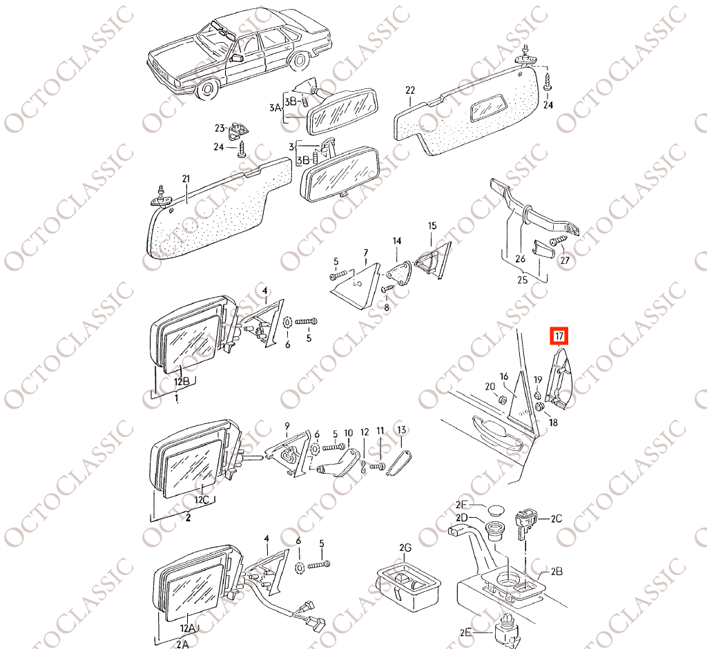 Audi 80 / 90 / 4000 B2 Cubierta interior de la ventana trasera Izquierda o Derecha Negro 813857569 / 813857570 Audi 80 / 90 / 4000 B2 Cubierta interior de la ventana trasera Izquierda o Derecha Negro 813857569 / 813857570