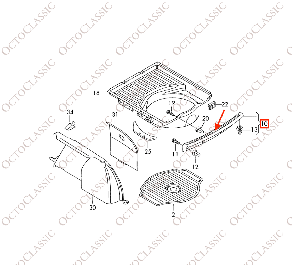 Audi A4 B6 / B7 Avant Kofferraumschloss Riegel Abdeckung Klappe Alle Farben 8E9864483C Audi A4 B6 / B7 Avant Kofferraumschloss Riegel Abdeckung Klappe Alle Farben 8E9864483C