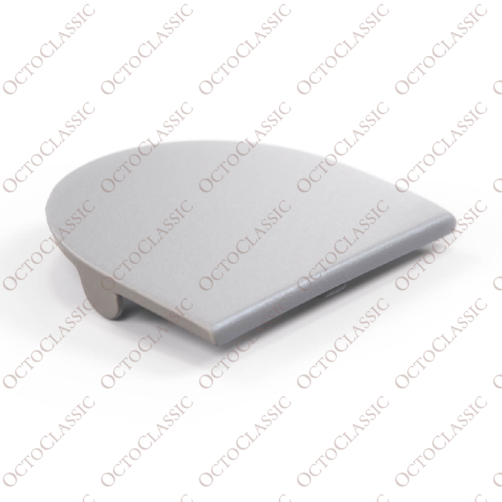 Tapa protectora del gancho de remolque del parachoques trasero del Alfa Romeo Giulia, imprimada, 156119530 Tapa protectora del gancho de remolque del parachoques trasero del Alfa Romeo Giulia, imprimada, 156119530