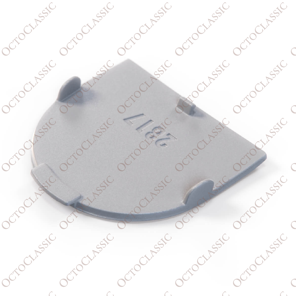 Tapa protectora del gancho de remolque del parachoques trasero del Alfa Romeo Giulia, imprimada, 156119530 Tapa protectora del gancho de remolque del parachoques trasero del Alfa Romeo Giulia, imprimada, 156119530