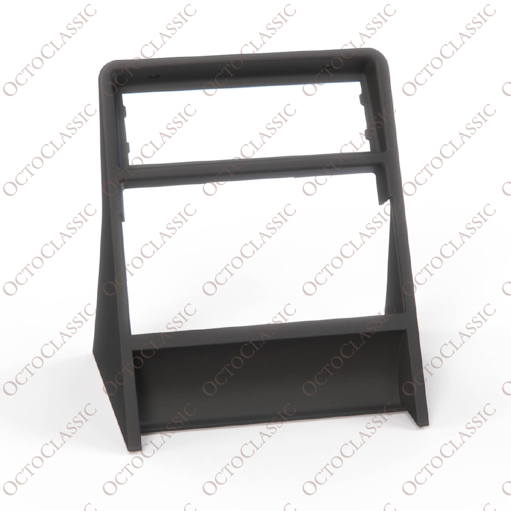 Lancia Delta I Integrale Evo Center Console Radio Frame Black 176509380 Lancia Delta I Integrale Evo Center Console Radio Frame Black 176509380