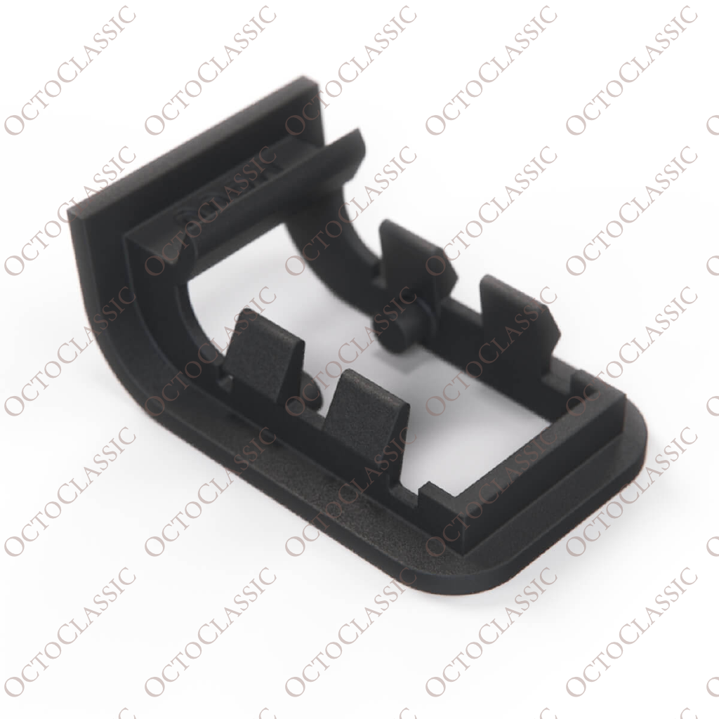 Lancia Delta I Door Lock Knob Frame Black 82423011 / 82341779 Lancia Delta I Door Lock Knob Frame Black 82423011 / 82341779