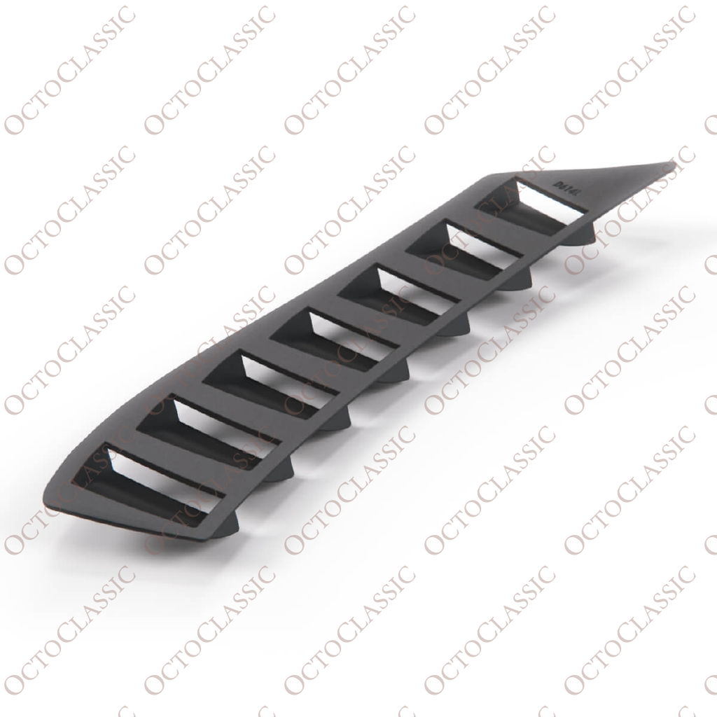 Seat Leon 1P Facelift Rear Trunk Fins Left Or Right Black Seat Leon 1P Facelift Rear Trunk Fins Left Or Right Black