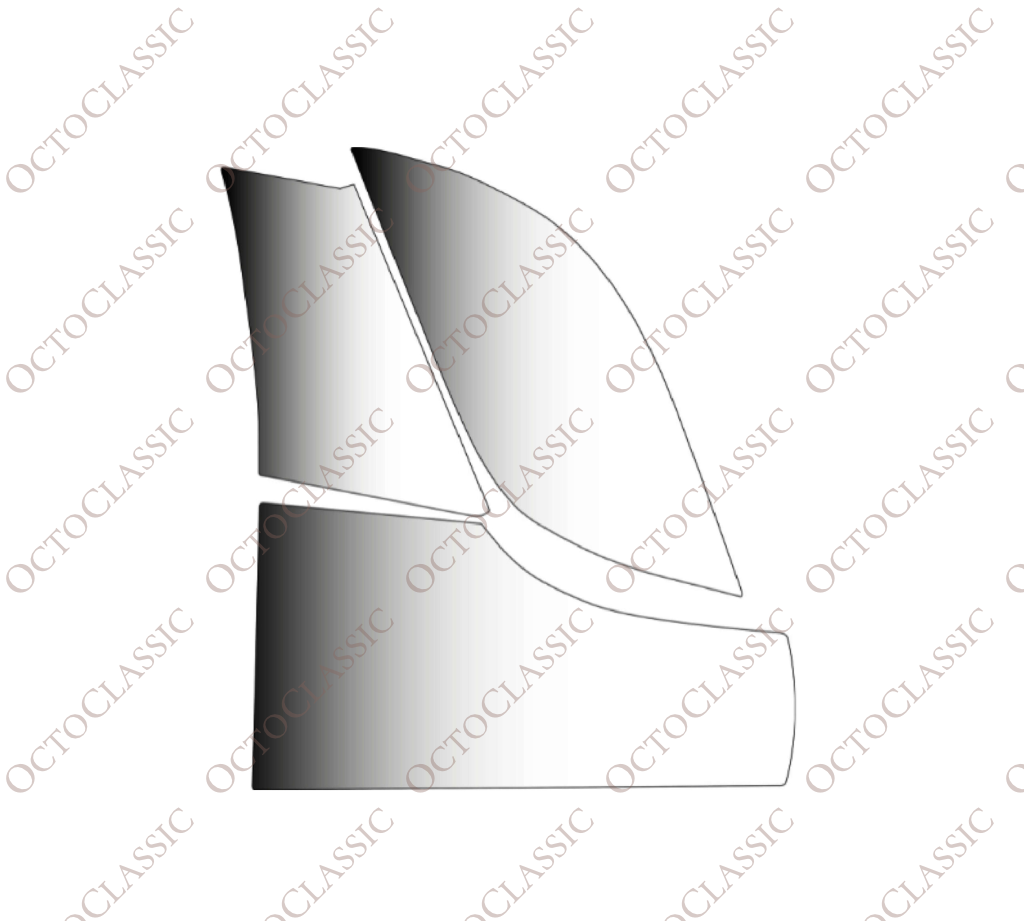 Audi A6 C8 / A7 C8 Hintere Tür / Schweller / Kotflügel PPF-Schutzfolie – 2er Set links und rechts Audi A6 C8 / A7 C8 Hintere Tür / Schweller / Kotflügel PPF-Schutzfolie – 2er Set links und rechts