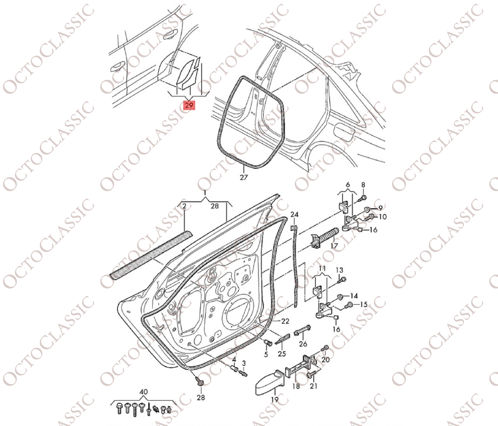 Audi A6 C8 / A7 C8 Hintere Tür / Schweller / Kotflügel PPF-Schutzfolie – 2er Set links und rechts Audi A6 C8 / A7 C8 Hintere Tür / Schweller / Kotflügel PPF-Schutzfolie – 2er Set links und rechts