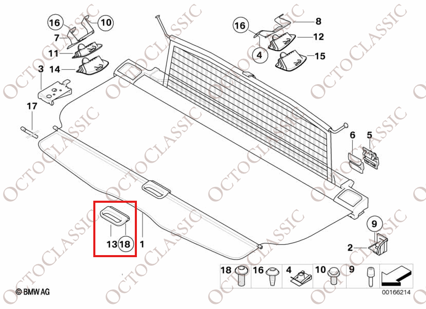BMW E91 Parcel Shelf Roller Cover Blind Handle Upper And Lower 9918004808 9918004765 BMW E91 Parcel Shelf Roller Cover Blind Handle Upper And Lower 9918004808 9918004765
