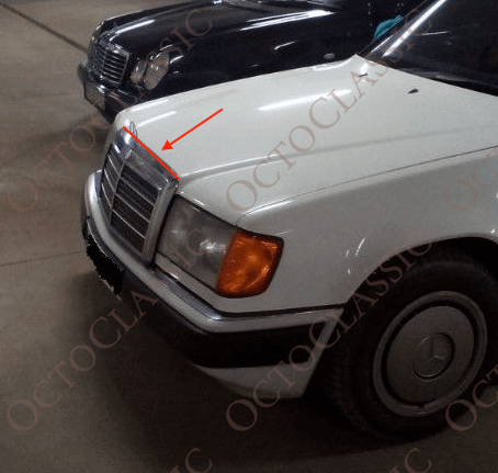 Mercedes W124 Grille Rubber Insert A1248880097 Mercedes W124 Grille Rubber Insert A1248880097