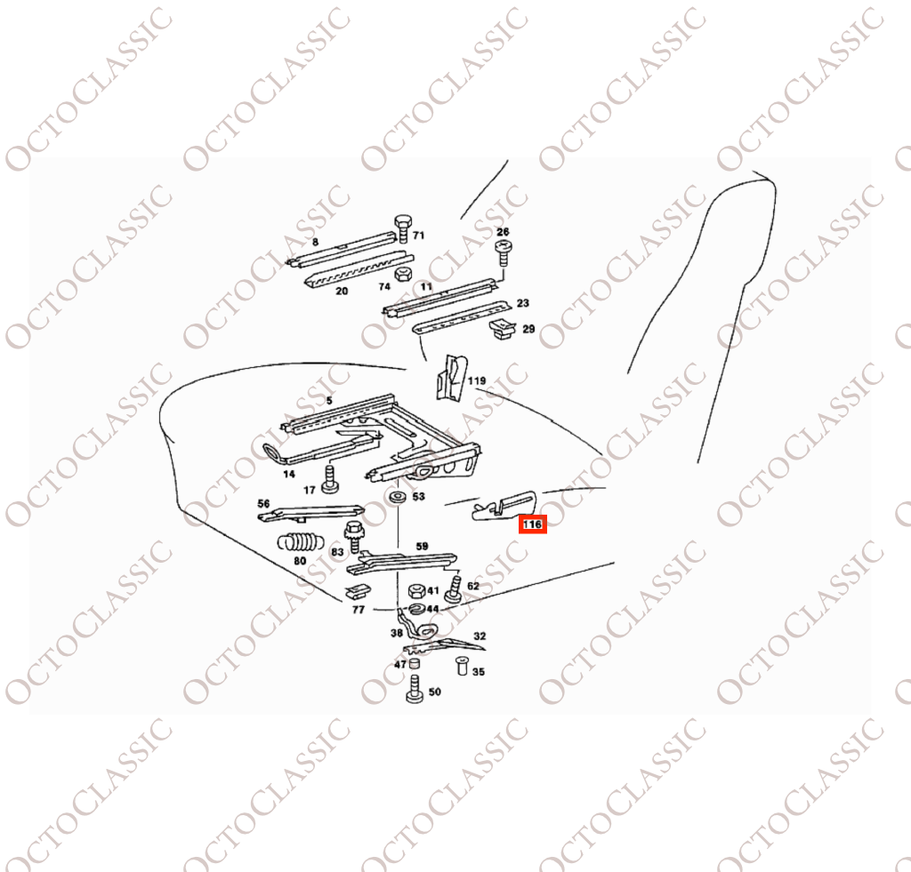 Mercedes W116 / W123 (Späte Version) Vordersitz Unterseite Verkleidung Links oder Rechts Alle Farben A1239100518 / A1239100618 Mercedes W116 / W123 (Späte Version) Vordersitz Unterseite Verkleidung Links oder Rechts Alle Farben A1239100518 / A1239100618