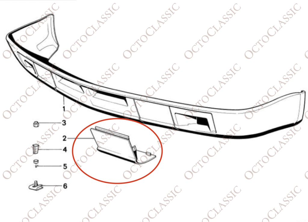 BMW E28 Pare-chocs avant Spoiler Cap Cover Left Or Right Primed 51711919944 / 51711919943 BMW E28 Pare-chocs avant Spoiler Cap Cover Left Or Right Primed 51711919944 / 51711919943