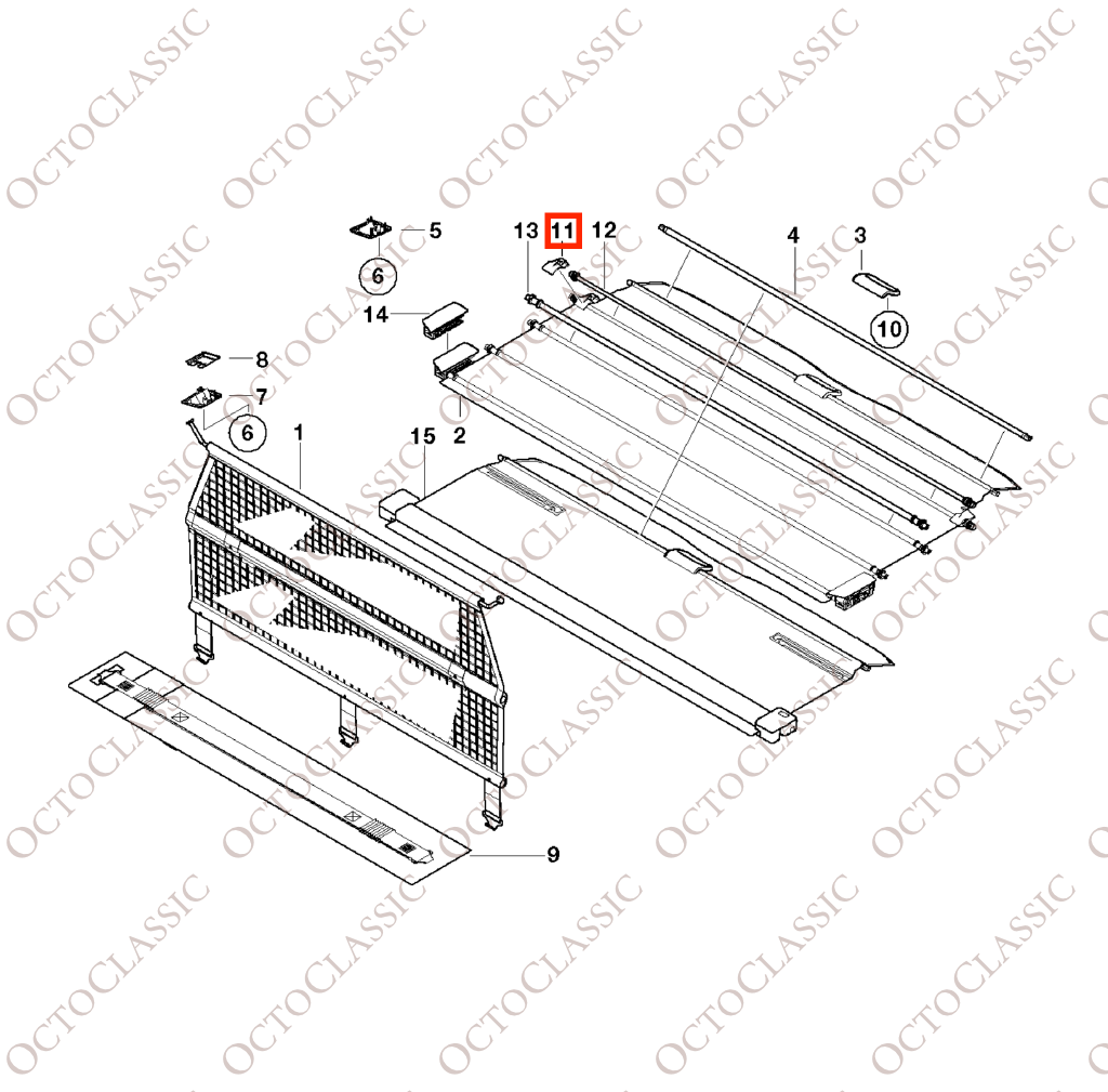 Wspornik boczny pokrywy bagażnika BMW X5 E53 lewy lub prawy czarny 51477032581 / 51477032582 Wspornik boczny pokrywy bagażnika BMW X5 E53 lewy lub prawy czarny 51477032581 / 51477032582