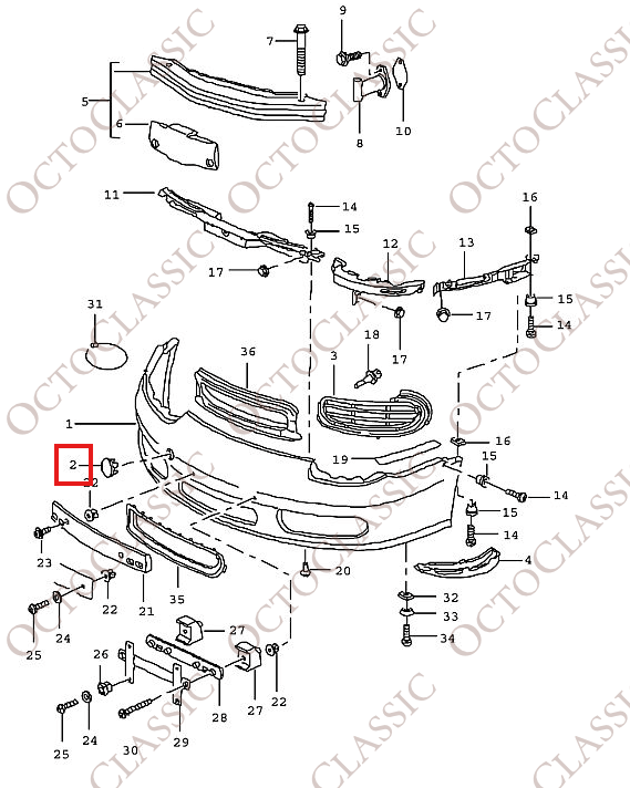 Porsche Boxster 986.2 Capot de pare-chocs avant Primed 98650551100 Porsche Boxster 986.2 Capot de pare-chocs avant Primed 98650551100