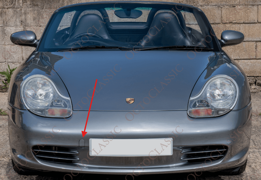 Porsche Boxster 986.2 Capot de pare-chocs avant Primed 98650551100 Porsche Boxster 986.2 Capot de pare-chocs avant Primed 98650551100