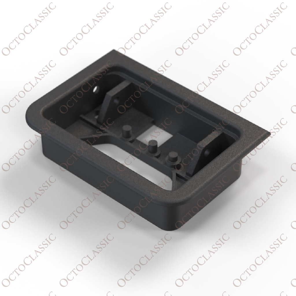 BMW E34 M5 Rear Center Console Bracket Storage Drawer Split Rear Bucket Seats 4 Seater Version Black BMW E34 M5 Rear Center Console Bracket Storage Drawer Split Rear Bucket Seats 4 Seater Version Black