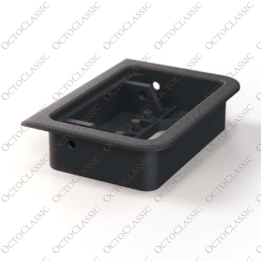 BMW E34 M5 Rear Center Console Bracket Storage Drawer Split Rear Bucket Seats 4 Seater Version Black BMW E34 M5 Rear Center Console Bracket Storage Drawer Split Rear Bucket Seats 4 Seater Version Black