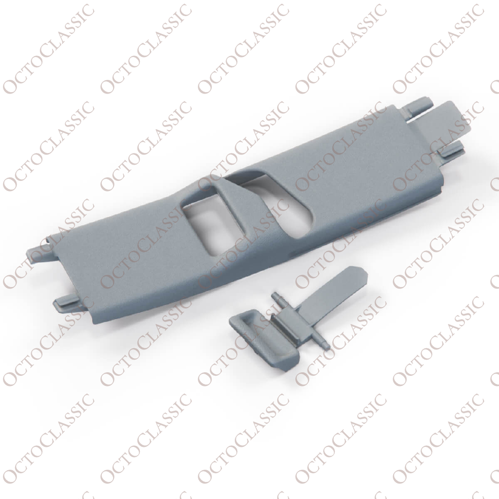 Mercedes W124 Copertura e pulsante di regolazione della cintura di sicurezza per il montante B a sinistra o a destra A2016900930, A1246920122 / A2016901030, A1246920222 Mercedes W124 Copertura e pulsante di regolazione della cintura di sicurezza per il montante B a sinistra o a destra A2016900930, A1246920122 / A2016901030, A1246920222