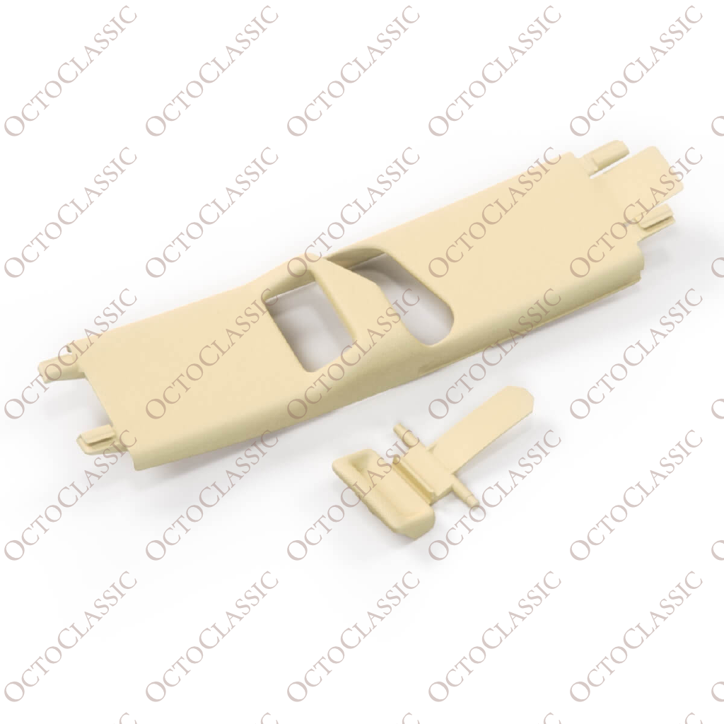 Mercedes W124 Copertura e pulsante di regolazione della cintura di sicurezza per il montante B a sinistra o a destra A2016900930, A1246920122 / A2016901030, A1246920222 Mercedes W124 Copertura e pulsante di regolazione della cintura di sicurezza per il montante B a sinistra o a destra A2016900930, A1246920122 / A2016901030, A1246920222