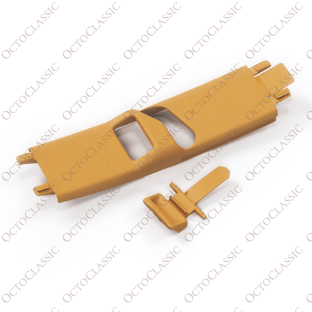 Mercedes W124 Copertura e pulsante di regolazione della cintura di sicurezza per il montante B a sinistra o a destra A2016900930, A1246920122 / A2016901030, A1246920222 Mercedes W124 Copertura e pulsante di regolazione della cintura di sicurezza per il montante B a sinistra o a destra A2016900930, A1246920122 / A2016901030, A1246920222
