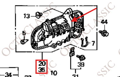 Zewnętrzna klamka drzwi Honda Prelude Coupe para lewa lub prawa zagruntowana 72180-SW3-023 / 72143-SW3-962 Logo Prelude Zewnętrzna klamka drzwi Honda Prelude Coupe para lewa lub prawa zagruntowana 72180-SW3-023 / 72143-SW3-962 Logo Prelude