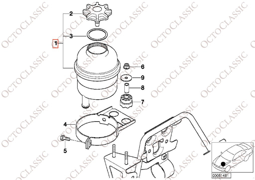 BMW E81 E30 / E36 / E46 / E91 / E34 / E39 / E60 / E61 / E63 / E64 /32 / E38 / E65 / E66 / E67 / E83 / E53 / E52 Servolenkungsreservoir 32410141426 / 32411097164 / 32411124680 / 32412227264 / 32416851217 BMW E81 E30 / E36 / E46 / E91 / E34 / E39 / E60 / E61 / E63 / E64 /32 / E38 / E65 / E66 / E67 / E83 / E53 / E52 Servolenkungsreservoir 32410141426 / 32411097164 / 32411124680 / 32412227264 / 32416851217