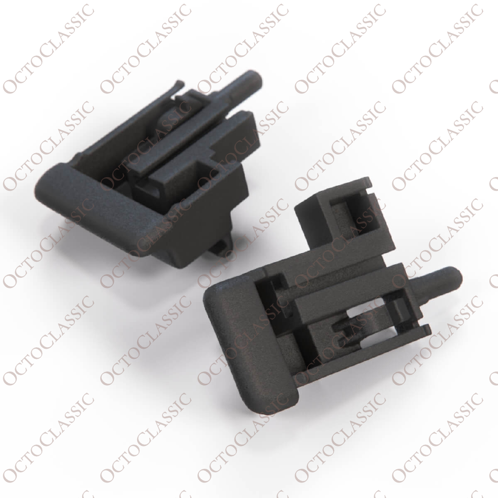 Mercedes W208 Coperchio console centrale Bracciolo Latch Nero Set di 2 Mercedes W208 Coperchio console centrale Bracciolo Latch Nero Set di 2