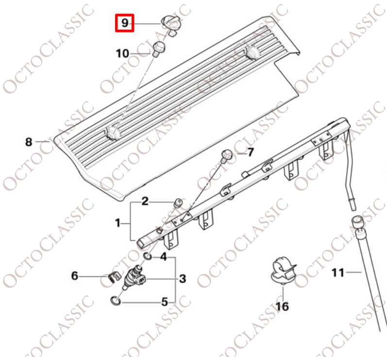 BMW E34 / E36 / E38 / E39 / E46 / E60 Ventildeckel Abdeckkappen 4er Set Schwarz 11121726089 BMW E34 / E36 / E38 / E39 / E46 / E60 Ventildeckel Abdeckkappen 4er Set Schwarz 11121726089