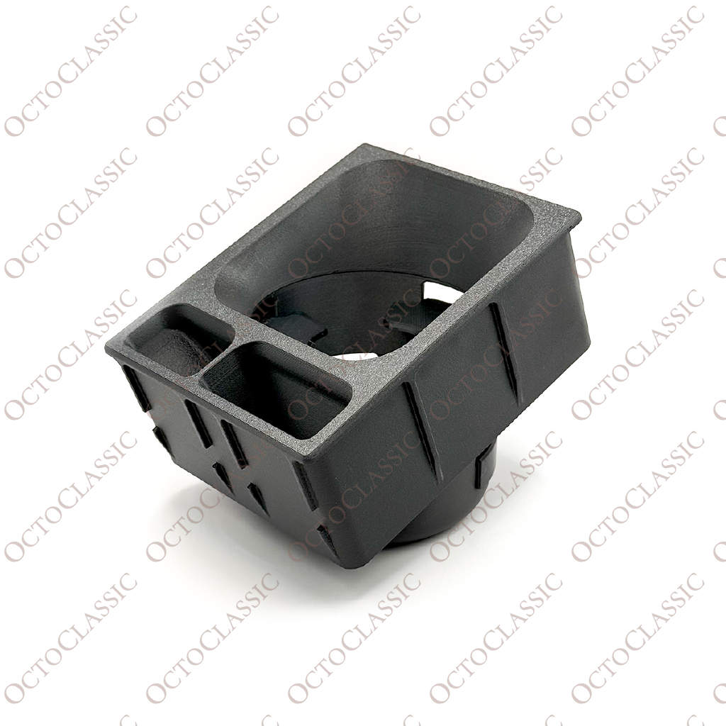 Mercedes R129 SL Support de gobelets personnalisé avec récipients – Remplacement de la boîte de rangement de la console centrale Mercedes R129 SL Support de gobelets personnalisé avec récipients – Remplacement de la boîte de rangement de la console centrale