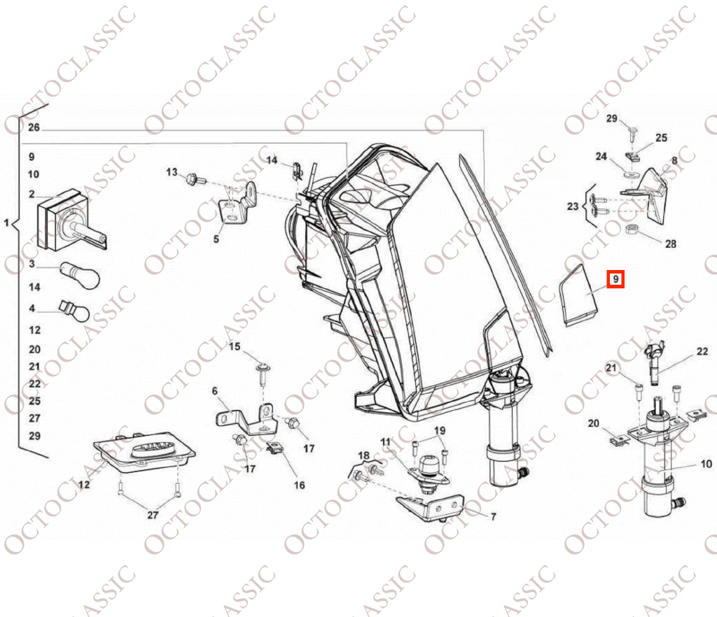 Lamborghini Gallardo Facelift Capuchon de lave-phares gauche ou droit Noir ou apprêté 400955275B / 400955276B Lamborghini Gallardo Facelift Capuchon de lave-phares gauche ou droit Noir ou apprêté 400955275B / 400955276B