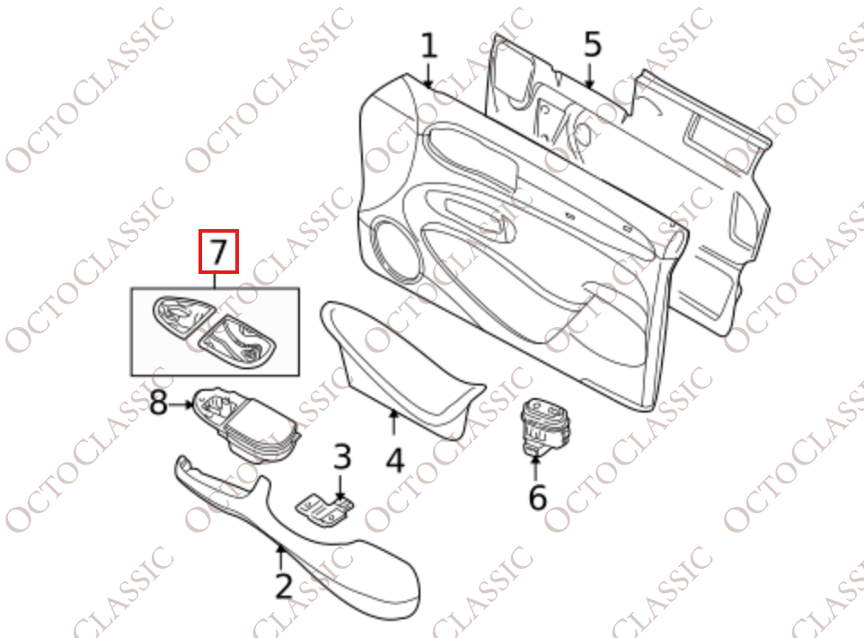 Jaguar XJ8 X308 Coperchio dell’interruttore del lunotto posteriore destro o sinistro Set di 2 Coperchio del pannello del posacenere JLM20449 / JLM20448 Jaguar XJ8 X308 Coperchio dell’interruttore del lunotto posteriore destro o sinistro Set di 2 Coperchio del pannello del posacenere JLM20449 / JLM20448