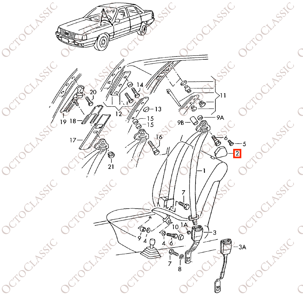 Audi 80 / 90 4000 B2 / 100 / 200 / 5000 C3 / UrQuattro / Coupe Sicherheitsgurt Schraubabdeckkappe 2er Set Alle Farben 443857719 Audi 80 / 90 4000 B2 / 100 / 200 / 5000 C3 / UrQuattro / Coupe Sicherheitsgurt Schraubabdeckkappe 2er Set Alle Farben 443857719