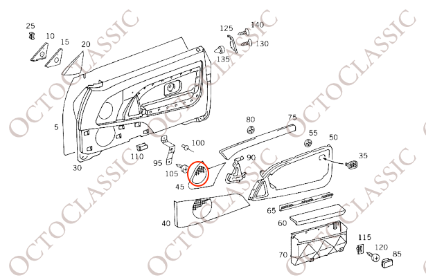 R129 Altoparlante per porta anteriore Copertura piccola TUTTI I COLORI, NUOVO (Mercedes Benz SL320 500 600) R129 Altoparlante per porta anteriore Copertura piccola TUTTI I COLORI, NUOVO (Mercedes Benz SL320 500 600)