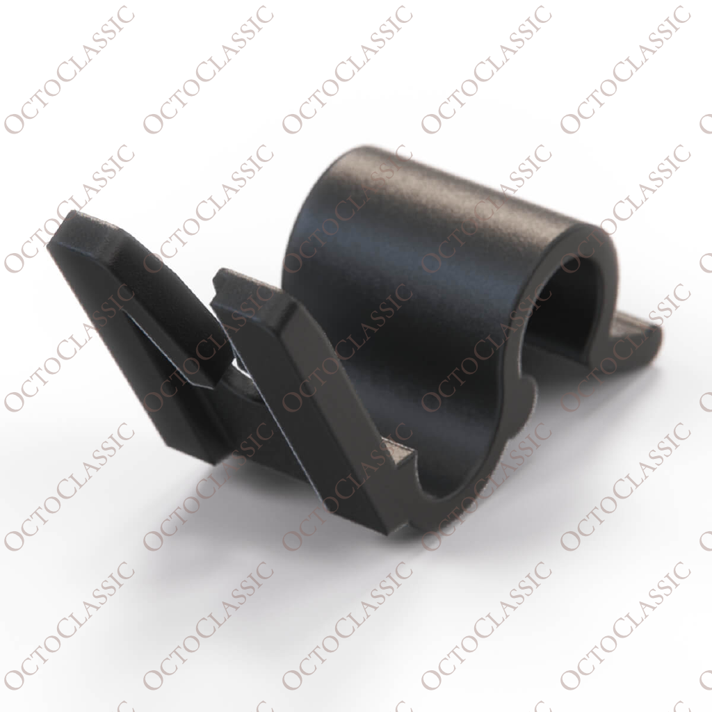 VW Transporter T3 Hydraulic Clutch Line Clip Black VW Transporter T3 Hydraulic Clutch Line Clip Black