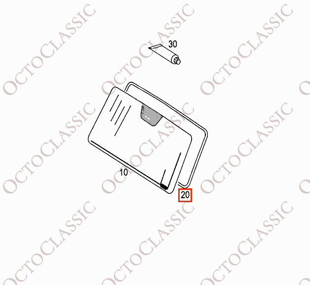 Mercedes W461 / W463 / W46 Guarnizione parabrezza A4636710220 Mercedes W461 / W463 / W46 Guarnizione parabrezza A4636710220