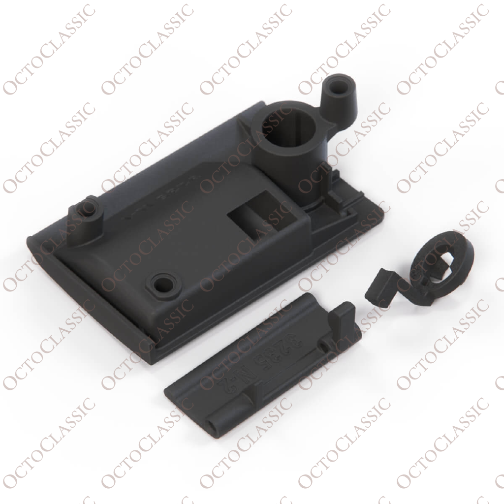 Mercedes W126 / C126 Glove Box Lock Handle Black A1266800184 (2 Versions) Mercedes W126 / C126 Glove Box Lock Handle Black A1266800184 (2 Versions)