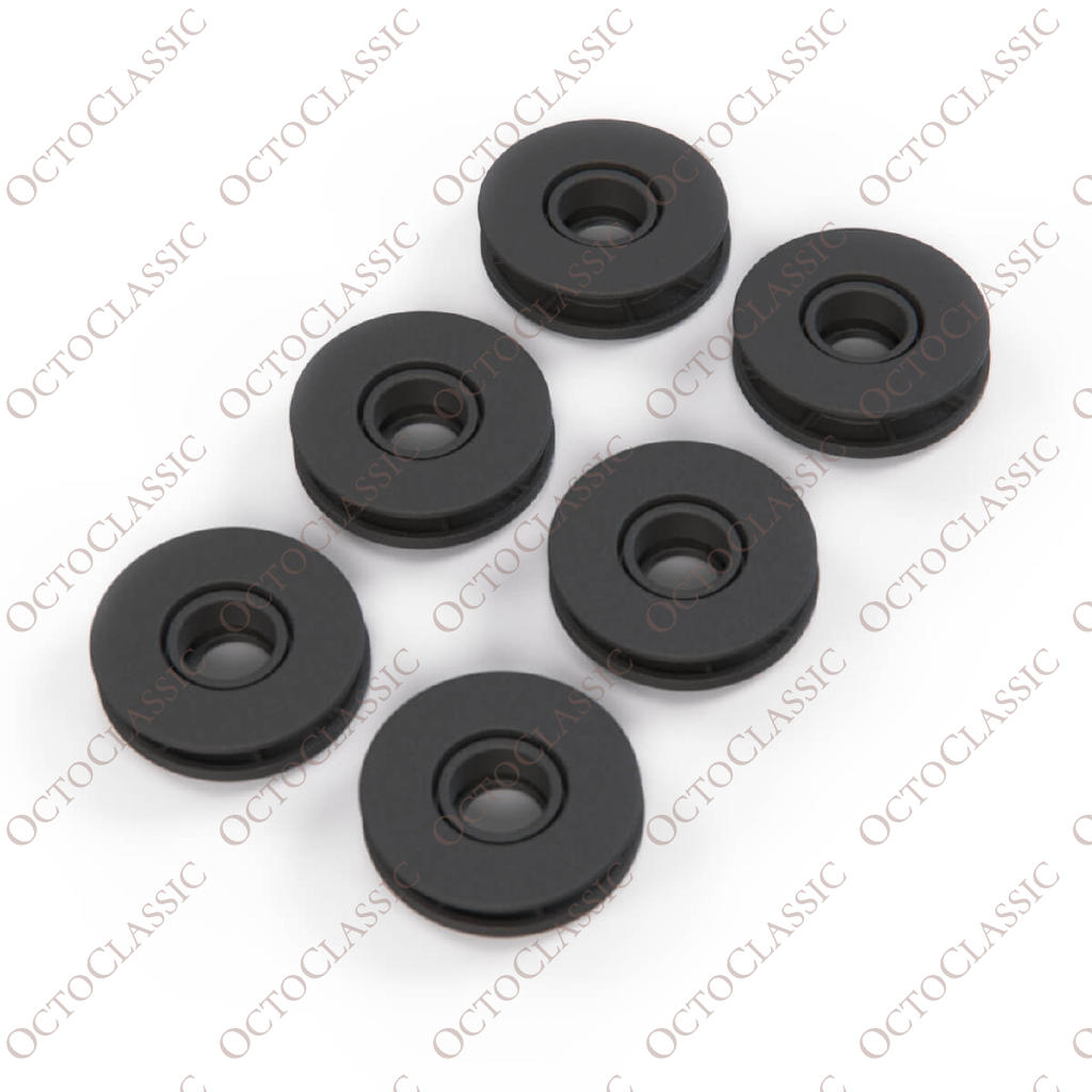 Volkswagen Jetta / Golf Mk4 / Passat B5 Tapis de sol Clip de rétention Lot de 6 Noir 3D0864523A Volkswagen Jetta / Golf Mk4 / Passat B5 Tapis de sol Clip de rétention Lot de 6 Noir 3D0864523A