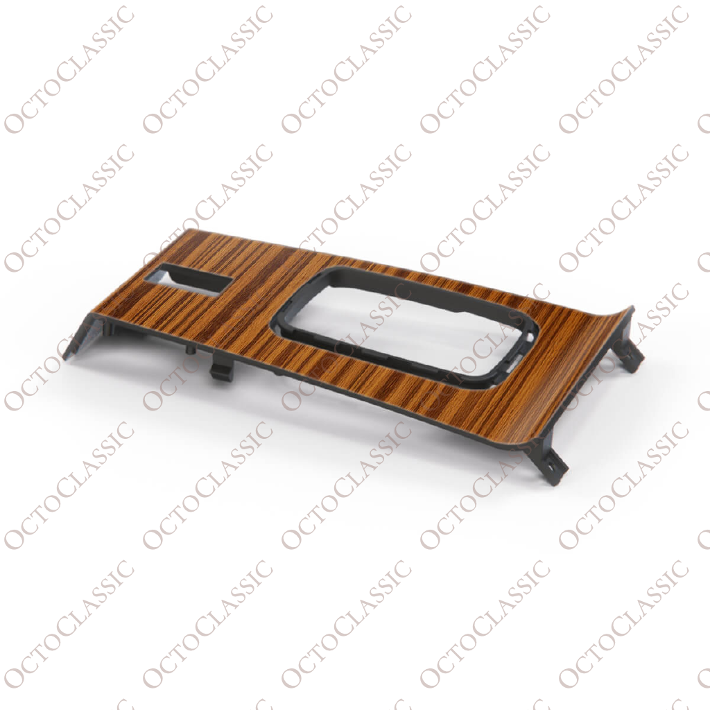 Mercedes W116 Wooden Center Console Shifter Panel 4 Wood Types A1166830636 Mercedes W116 Wooden Center Console Shifter Panel 4 Wood Types A1166830636