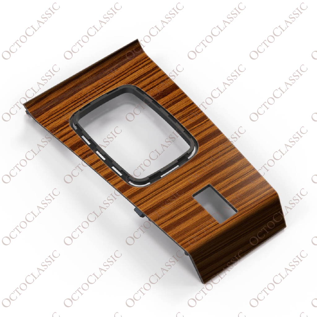 Mercedes W116 Wooden Center Console Shifter Panel 4 Wood Types A1166830636 Mercedes W116 Wooden Center Console Shifter Panel 4 Wood Types A1166830636