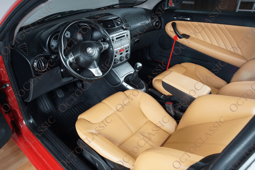 Alfa Romeo GT Poignée de Porte Intérieure Gauche ou Droite 2 Couleurs Alfa Romeo GT Poignée de Porte Intérieure Gauche ou Droite 2 Couleurs