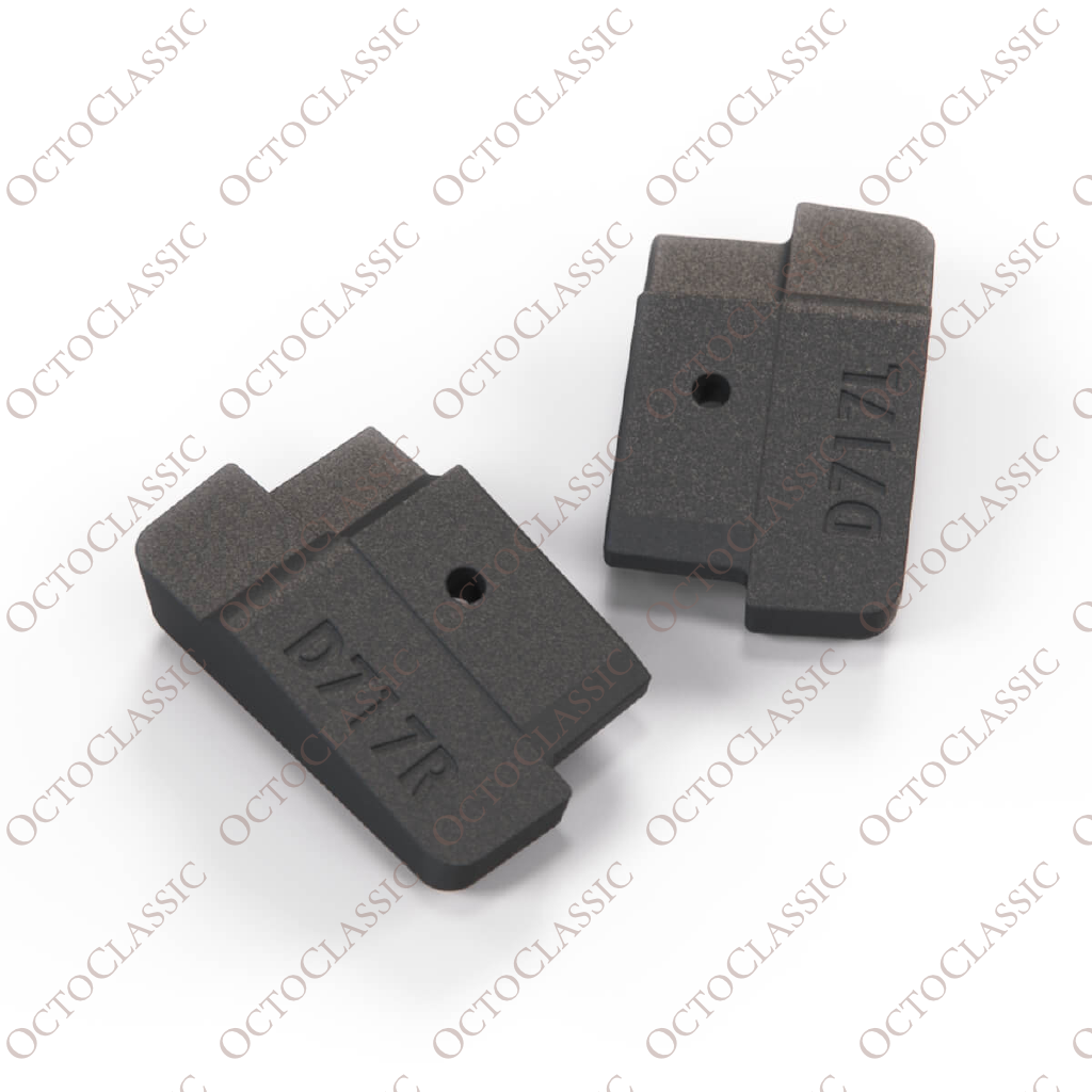 Audi 80 90 B2 VW Golf MK2 Cap For Guide Rail Left And Right Black 443881347 / 443881348 Audi 80 90 B2 VW Golf MK2 Cap For Guide Rail Left And Right Black 443881347 / 443881348