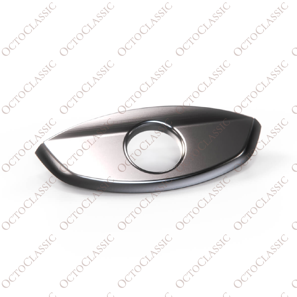 Mercedes R107 Metal Chrome Rosette Softtop / Hardtop Cover A1077580141 Mercedes R107 Metal Chrome Rosette Softtop / Hardtop Cover A1077580141