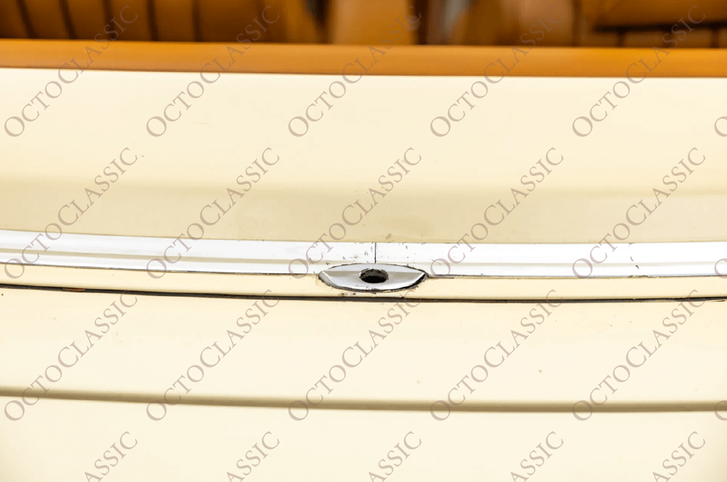 Mercedes R107 Metal Chrome Rosette Softtop / Hardtop Cover A1077580141 Mercedes R107 Metal Chrome Rosette Softtop / Hardtop Cover A1077580141