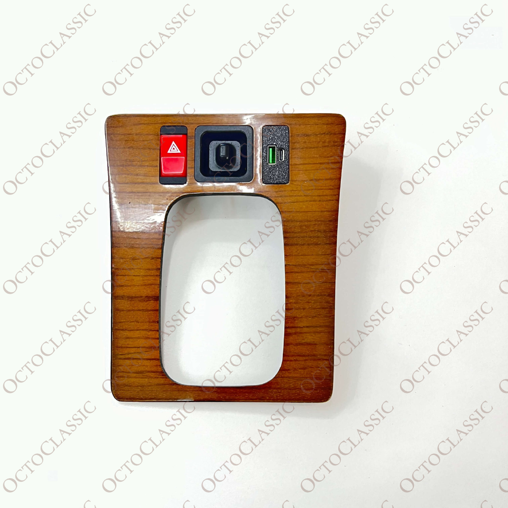Mercedes W124 / W201 Center Console Switch Blank With USB Charger Mercedes W124 / W201 Center Console Switch Blank With USB Charger