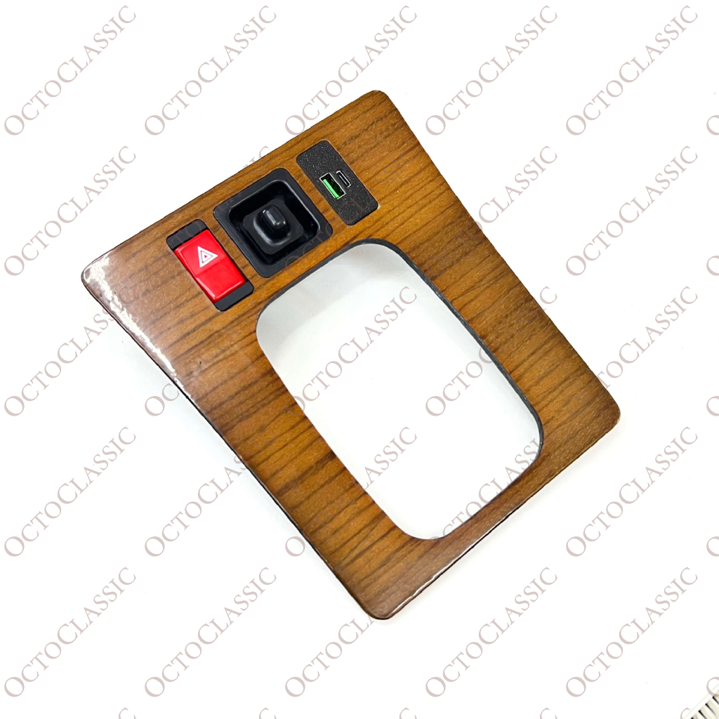 Mercedes W124 / W201 Center Console Switch Blank With USB Charger Mercedes W124 / W201 Center Console Switch Blank With USB Charger