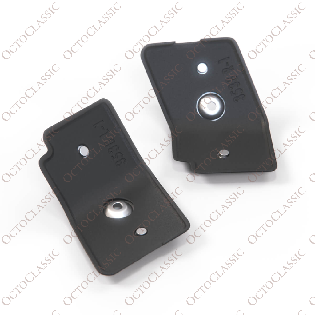 Volvo 245 Station Wagon Roof Rear Corner Trim Left Or Right Black / Chrome 1254319 / 1254320 Volvo 245 Station Wagon Roof Rear Corner Trim Left Or Right Black / Chrome 1254319 / 1254320