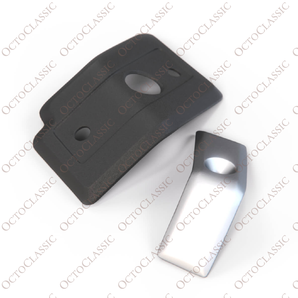 Volvo 245 Station Wagon Roof Rear Corner Trim Left Or Right Black / Chrome 1254319 / 1254320 Volvo 245 Station Wagon Roof Rear Corner Trim Left Or Right Black / Chrome 1254319 / 1254320