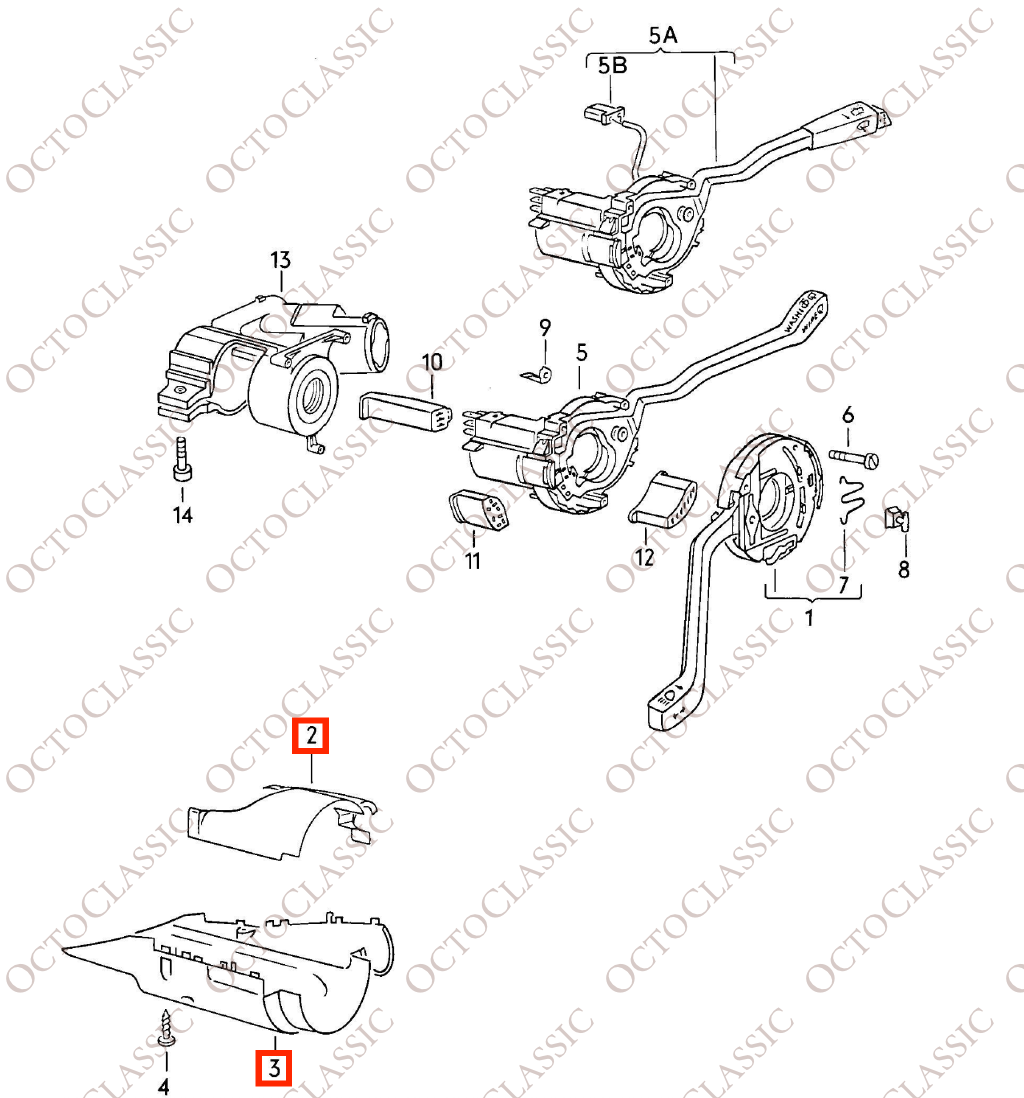 Audi 80 / 90 / Coupe / Quattro Typ 81/85 Lenksäulenverkleidung Alle Farben 811953515 + 811953516 Audi 80 / 90 / Coupe / Quattro Typ 81/85 Lenksäulenverkleidung Alle Farben 811953515 + 811953516