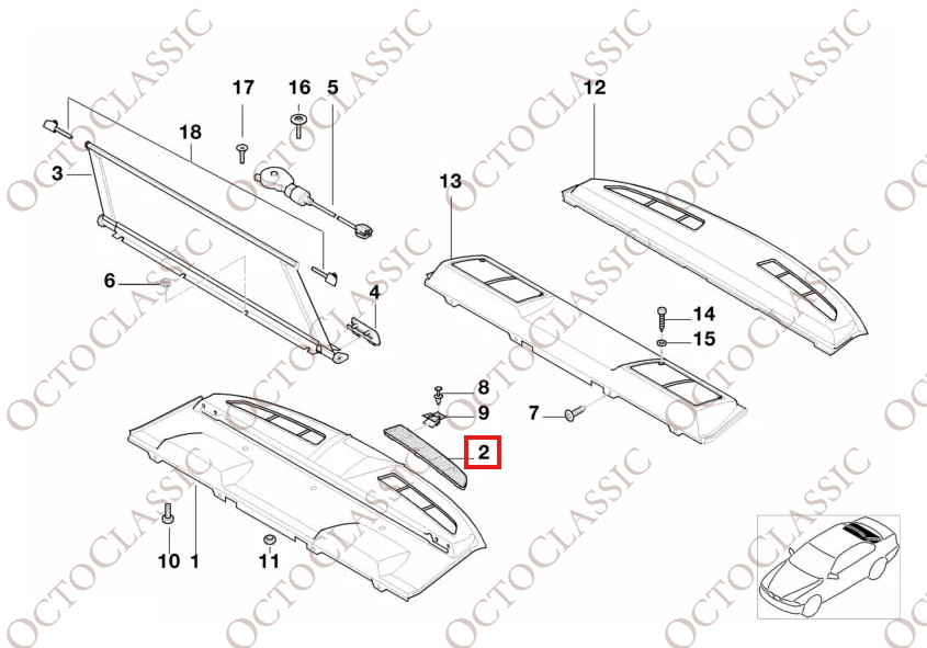 BMW E38 Grille Trim Vents All Colors 8125927A 8125928A BMW E38 Grille Trim Vents All Colors 8125927A 8125928A