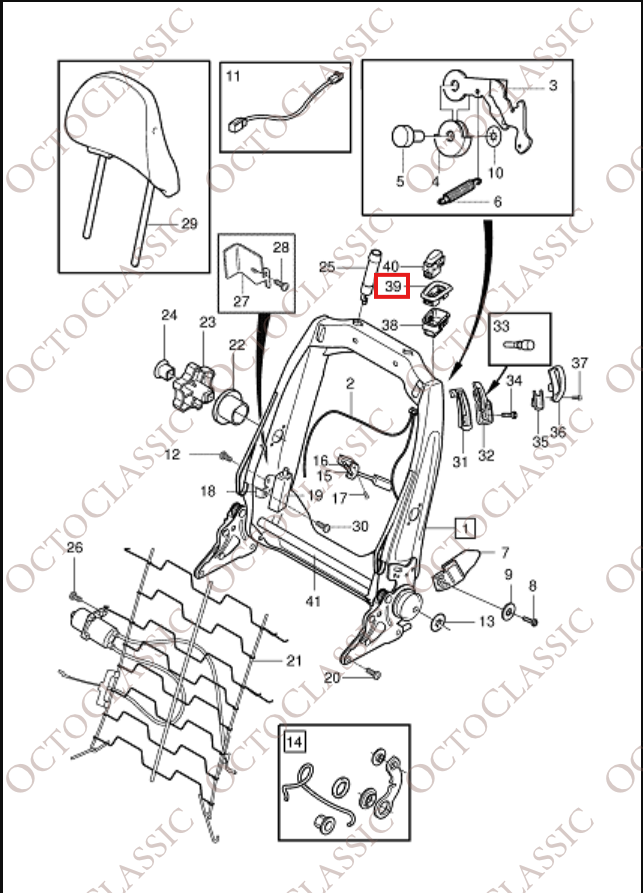 Volvo C30 Seat Switch Bezel Set Of 2 All Colors 9897808 Volvo C30 Seat Switch Bezel Set Of 2 All Colors 9897808